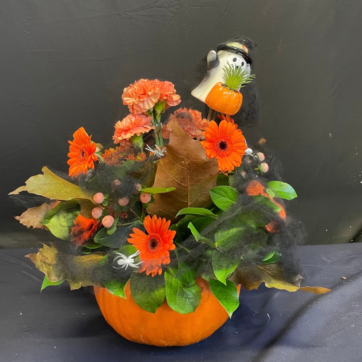 Halloween Pumpkin Arrangement